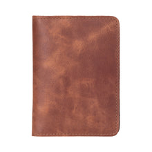 Load image into Gallery viewer, Viaggio Leather Passport Wallet