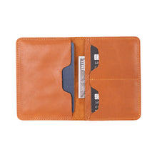 Load image into Gallery viewer, Viaggio Leather Passport Wallet