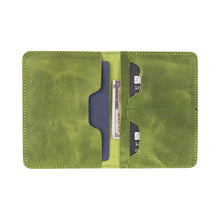 Load image into Gallery viewer, Viaggio Leather Passport Wallet