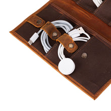 Load image into Gallery viewer, Pura Leather Cable Organizer