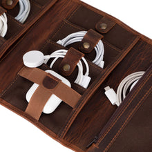 Load image into Gallery viewer, Pura Leather Cable Organizer
