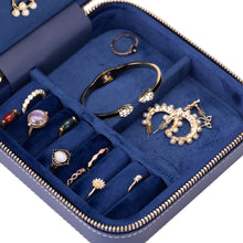 Load image into Gallery viewer, Amanda Leather Jewelry Box, Medium