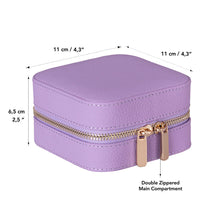 Load image into Gallery viewer, Amanda Leather Jewelry Box, Medium