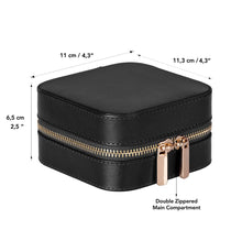 Load image into Gallery viewer, Amanda Leather Jewelry Box, Medium