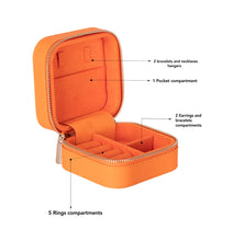 Load image into Gallery viewer, Amanda Leather Jewelry Box, Medium