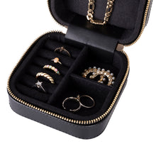 Load image into Gallery viewer, Amanda Leather Jewelry Box, Medium
