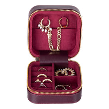 Load image into Gallery viewer, Amanda Leather Jewelry Box, Medium