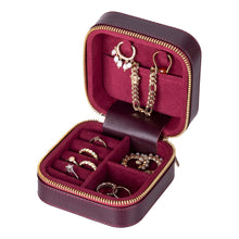 Load image into Gallery viewer, Amanda Leather Jewelry Box, Medium