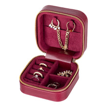 Load image into Gallery viewer, Amanda Leather Jewelry Box, Medium