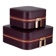 Load image into Gallery viewer, Amanda Leather Jewelry Box, Medium