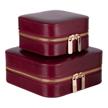 Load image into Gallery viewer, Amanda Leather Jewelry Box, Medium