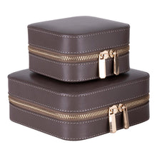 Load image into Gallery viewer, Amanda Leather Jewelry Box, Medium