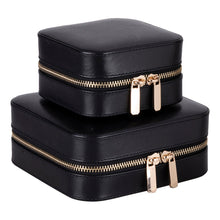 Load image into Gallery viewer, Amanda Leather Jewelry Box, Medium