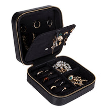 Load image into Gallery viewer, Amanda Leather Jewelry Box, Medium