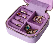 Load image into Gallery viewer, Amanda Leather Jewelry Box, Medium