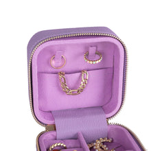 Load image into Gallery viewer, Amanda Leather Jewelry Box, Medium