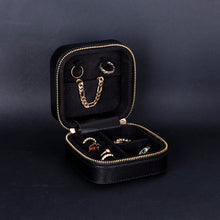 Load image into Gallery viewer, Amanda Leather Jewelry Box, Medium