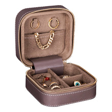 Load image into Gallery viewer, Amanda Leather Jewelry Box, Medium