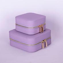 Load image into Gallery viewer, Amanda Leather Jewelry Box, Medium