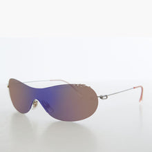 Load image into Gallery viewer, Mono Lens Vintage Sunglasses with Piercing - Monte