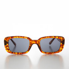 Load image into Gallery viewer, Classic Rectangle Retro Mod Sunglasses - Moss
