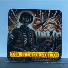 Load image into Gallery viewer, For Whom The Bell Tolls - Laser Cut Printed Patch - #4 in the Metal up your Ass Collection