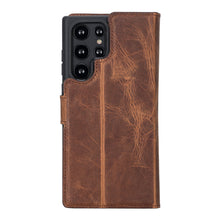 Load image into Gallery viewer, Magic Samsung Galaxy S23 Ultra Leather Detachable Wallet Case