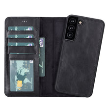 Load image into Gallery viewer, Magic Samsung Galaxy S22 Ultra Leather Detachable Wallet Case