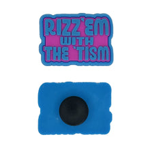 Load image into Gallery viewer, Tactical Mini Morale Charms - Rizz'em with the 'Tism - Set of 3
