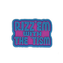 Load image into Gallery viewer, Tactical Mini Morale Charms - Rizz'em with the 'Tism - Singles