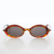 Load image into Gallery viewer, Small Oval Sci-Fi Vintage Sunglass - Nano
