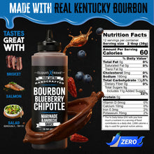 Load image into Gallery viewer, Bourbon Blueberry Chipotle BBQ Sauce & Marinade