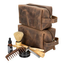 Load image into Gallery viewer, Eve Leather Dopp Kit, X Large