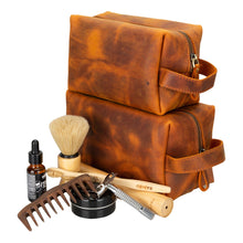 Load image into Gallery viewer, Eve Leather Dopp Kit, X Large