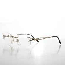 Load image into Gallery viewer, Rimless Readers with Metal Temples - Nicky