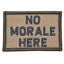 Load image into Gallery viewer, No Morale Here - 2x3 Patch