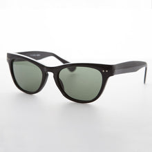 Load image into Gallery viewer, Horn Rim Rectangular Vintage Sunglass with Glass Lens - Norma Jean