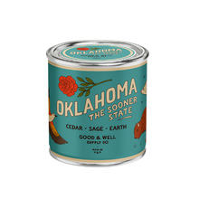Load image into Gallery viewer, Oklahoma State Candle