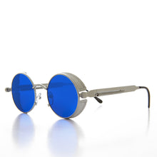 Load image into Gallery viewer, Round Steampunk Goggle Sunglass with Tinted Lenses - Orwell 2