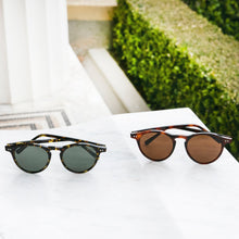 Load image into Gallery viewer, Brown Tortoise Polarized Round Sunglass - Rodgers