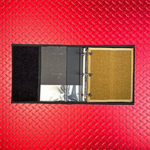 Load image into Gallery viewer, USA Made TGJ Tactical Binder - Complete Package with Binder & 2 Patch Pages