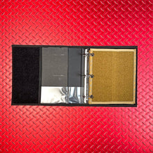 Load image into Gallery viewer, USA Made TGJ Tactical Binder - Complete Package with Binder & 2 Patch Pages