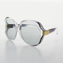 Load image into Gallery viewer, Oversized Huge Vintage Sunglass with Transition Glass Lens - Phyllis
