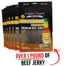 Load image into Gallery viewer, Pineapple-Mango Habanero Beef Jerky - 6 bags (1lb)