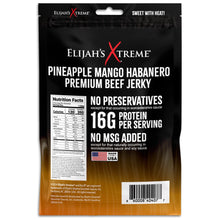 Load image into Gallery viewer, Pineapple-Mango Habanero Beef Jerky - 6 bags (1lb)