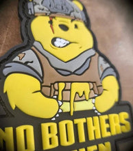 Load image into Gallery viewer, No Bothers Given Tactical Pooh Bear PVC Patch - Embrace the Honey Hunt