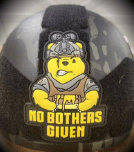 Load image into Gallery viewer, No Bothers Given Tactical Pooh Bear PVC Patch - Embrace the Honey Hunt