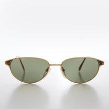 Load image into Gallery viewer, Elegant 90s Gold Sunglasses - Puck