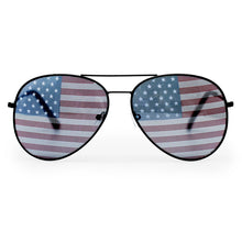 Load image into Gallery viewer, Patriot Eyes – Aviator Sunglasses