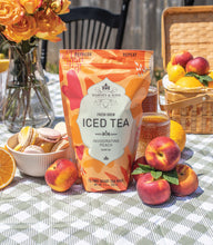 Load image into Gallery viewer, Peach Fresh Brew Iced Tea